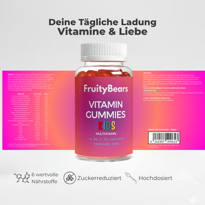 Multivitamin Gummies für Kinder