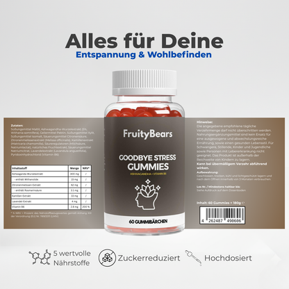 Goodbye Stress - Ashwagandha Gummies